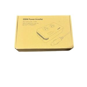 NEW!! 200W Car Power Inverter